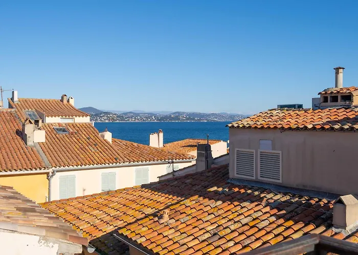 Sublime Flat Sea View - Tropez Lejlighed Saint-Tropez